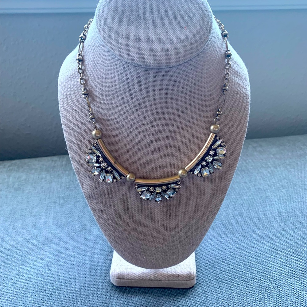 Gold & Crystal Necklace